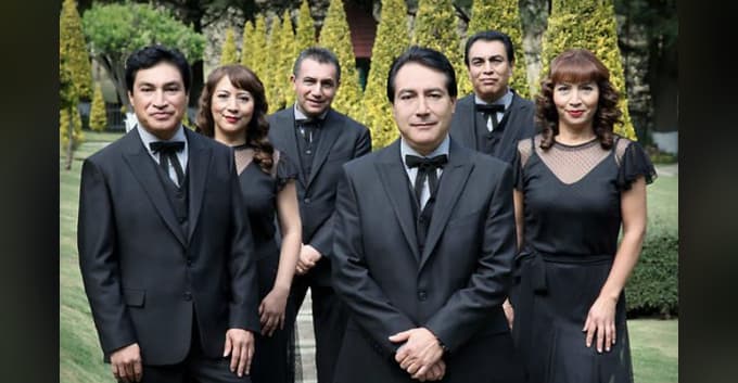 Fotografía de referencia de Los Ángeles Azules